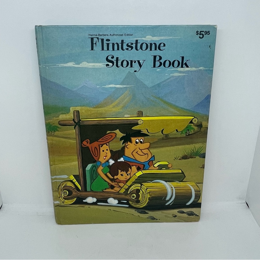 FLINTSTONE STORY BOOK Hanna-Barbera Authorized Ed by Horace J.
Elias 1974